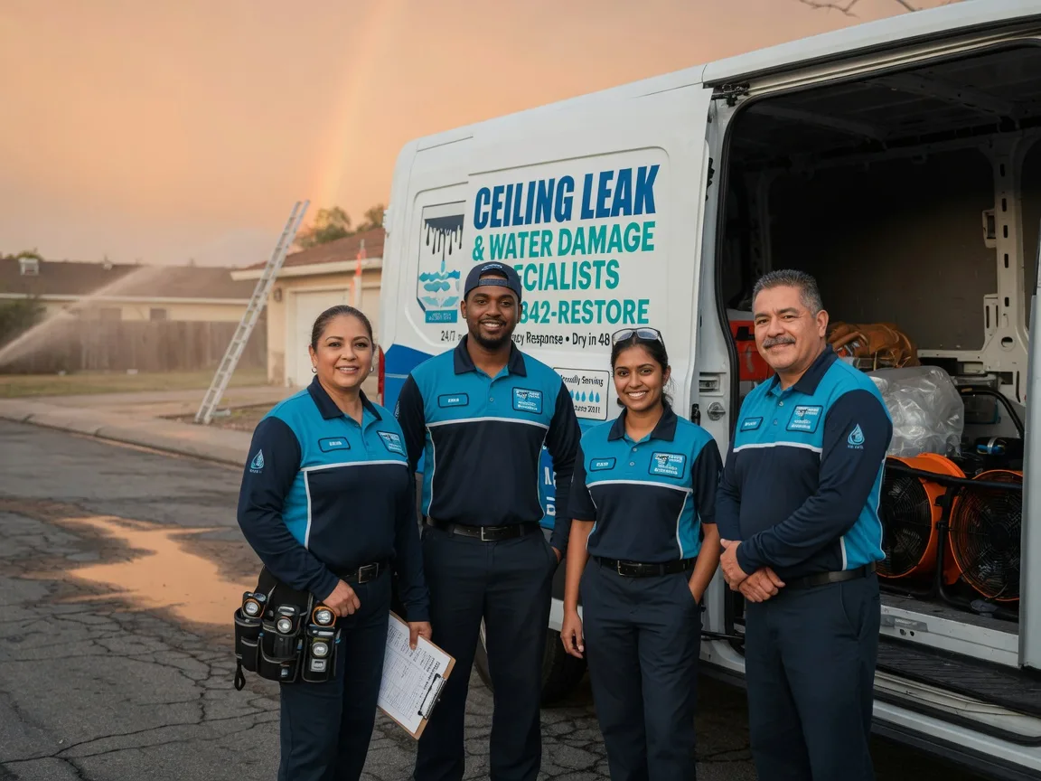 Ceiling Leak Cleanup company in Dorset, VT